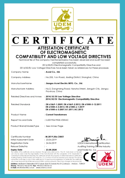 ce for akh 066 current transformer