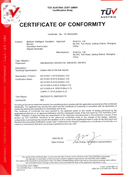 iec for insulation fault locator